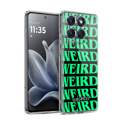 Yungblud Graphics Weird! Text Soft Gel Case for Motorola Edge 70