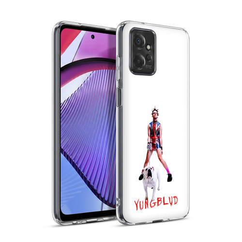 Yungblud Graphics Strawberry Lipstick Soft Gel Case for Motorola Moto G Power (2023)