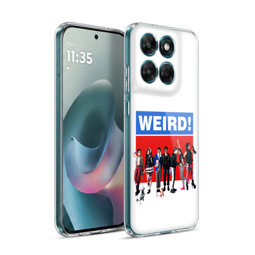 Yungblud Graphics Weird! Soft Gel Case for Motorola Moto G77