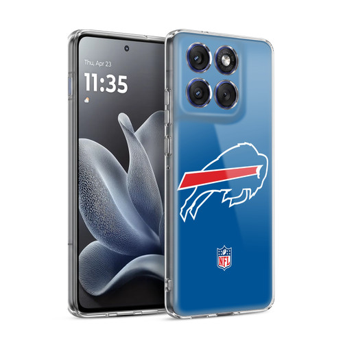 NFL Buffalo Bills Logo Plain Soft Gel Case for Motorola Edge 70