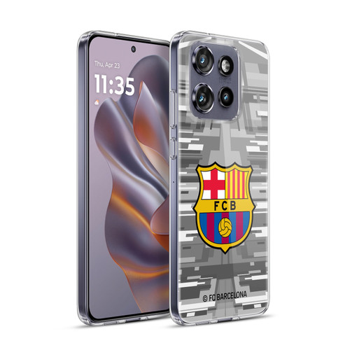 FC Barcelona 2019/20 Crest Kit Away Goalkeeper Soft Gel Case for Motorola Edge 50 Neo