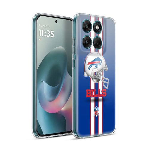 NFL Buffalo Bills Logo Helmet Soft Gel Case for Motorola Moto G77