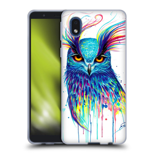 Pixie Cold Animals Into The Blue Soft Gel Case for Samsung Galaxy A01 Core (2020)