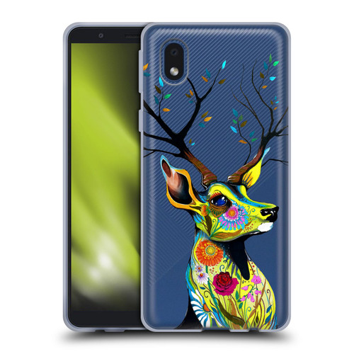 Pixie Cold Animals King Of The Forest Soft Gel Case for Samsung Galaxy A01 Core (2020)