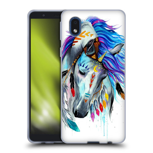 Pixie Cold Animals Spirit Soft Gel Case for Samsung Galaxy A01 Core (2020)