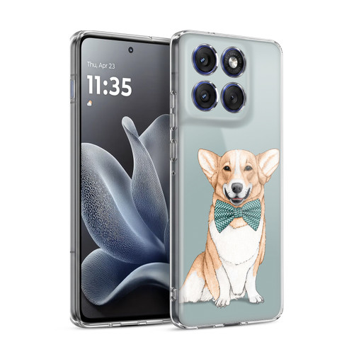 Barruf Dogs Corgi Soft Gel Case for Motorola Edge 70