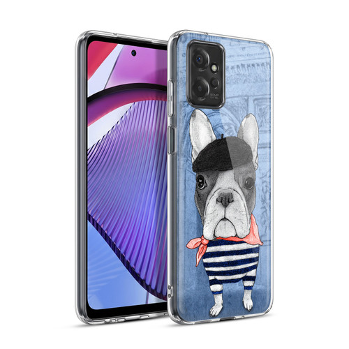 Barruf Dogs French Bulldog Soft Gel Case for Motorola Moto G Power (2023)