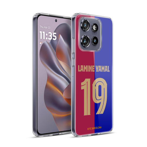 FC Barcelona 2024/25 Players Home Kit Lamine Yamal Soft Gel Case for Motorola Edge 50 Neo
