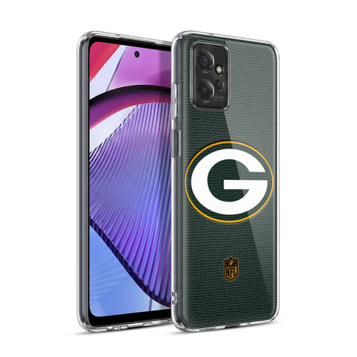 NFL Green Bay Packers Logo Football Soft Gel Case for Motorola Moto G Power (2023)