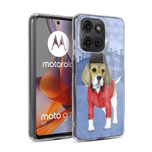 Barruf Dogs Beagle Soft Gel Case for Motorola Moto G75