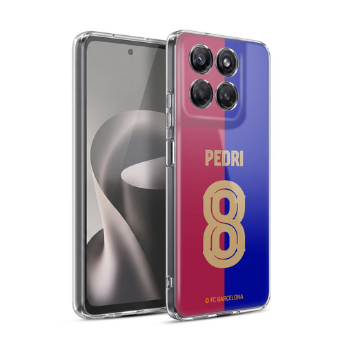 FC Barcelona 2024/25 Players Home Kit Pedri Soft Gel Case for Motorola Moto G37 Power