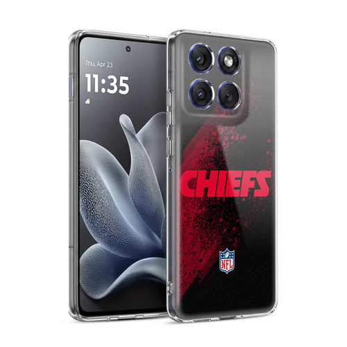 NFL Kansas City Chiefs Logo Blur Soft Gel Case for Motorola Edge 70