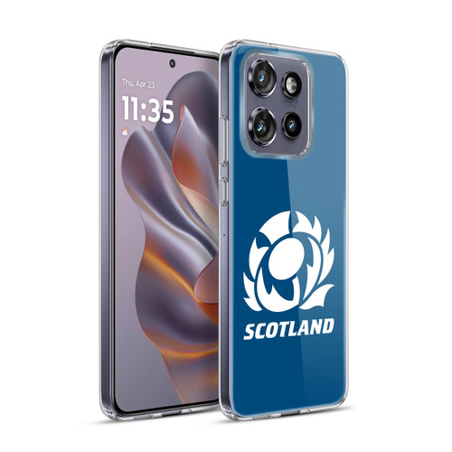 Scotland Rugby Logo 2 Plain Soft Gel Case for Motorola Edge 50 Neo