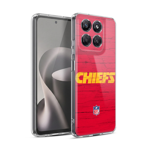 NFL Kansas City Chiefs Logo Distressed Look Soft Gel Case for Motorola Moto G37 Power
