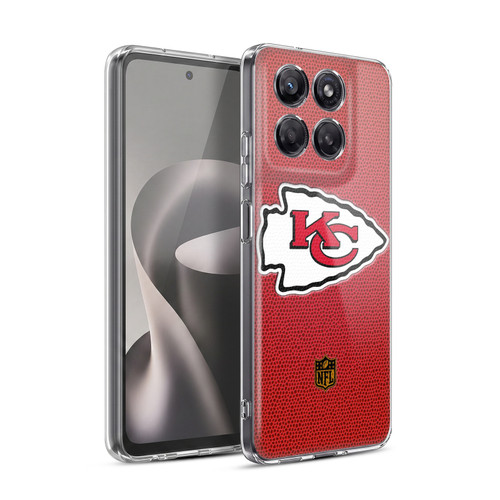 NFL Kansas City Chiefs Logo Football Soft Gel Case for Motorola Moto G37 Power