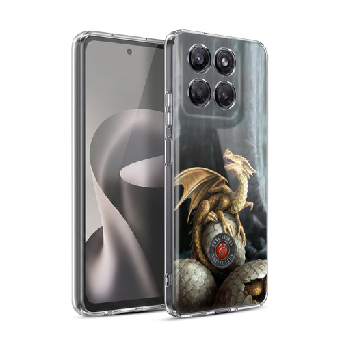 Anne Stokes Dragons Golden Treasures Soft Gel Case for Motorola Moto G37 Power