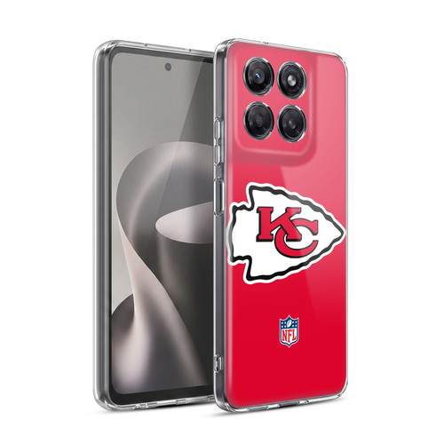 NFL Kansas City Chiefs Logo Plain Soft Gel Case for Motorola Moto G37 Power