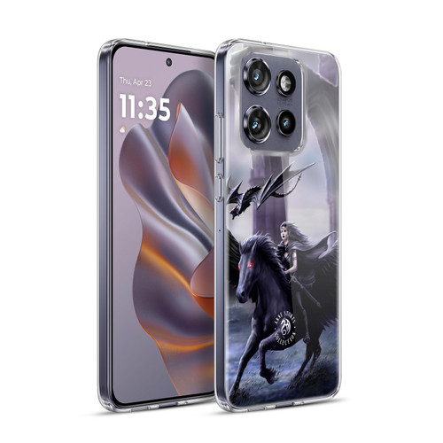 Anne Stokes Mythical Creatures Real of Darkness Soft Gel Case for Motorola Edge 50 Neo