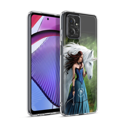 Anne Stokes Mythical Creatures Enchanted Fool Soft Gel Case for Motorola Moto G Power (2023)