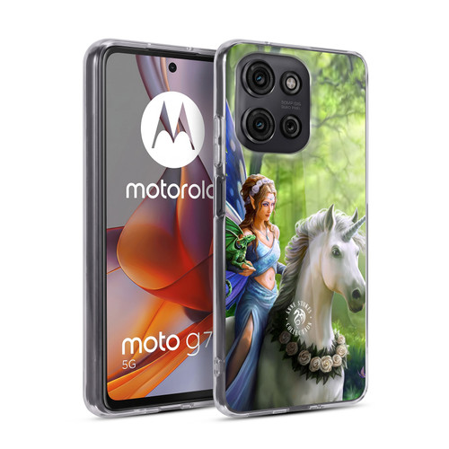 Anne Stokes Mythical Creatures The Realms Soft Gel Case for Motorola Moto G75