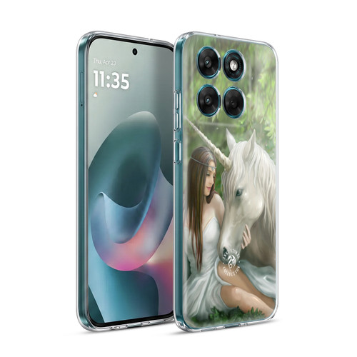 Anne Stokes Mythical Creatures Pure Heart Soft Gel Case for Motorola Moto G77