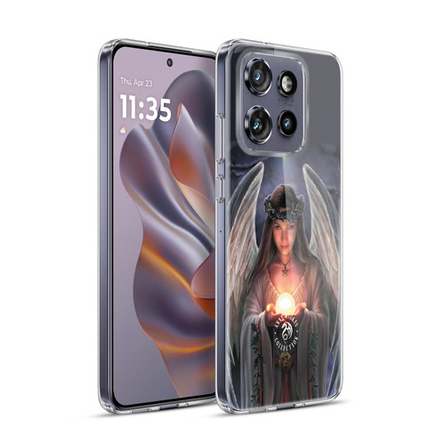Anne Stokes Yule Angels Soft Gel Case for Motorola Edge 50 Neo
