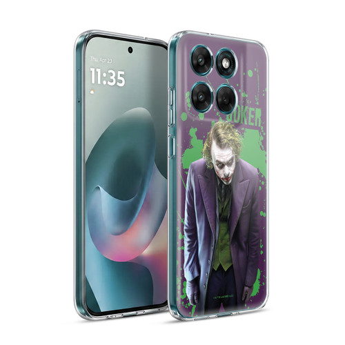 The Dark Knight Graphics Character Art Soft Gel Case for Motorola Moto G77