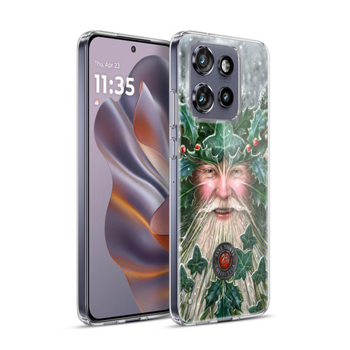 Anne Stokes Yule Season Spirit Soft Gel Case for Motorola Edge 50 Neo