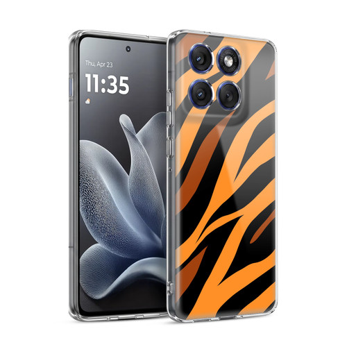 Grace Illustration Animal Prints Tiger Soft Gel Case for Motorola Edge 70