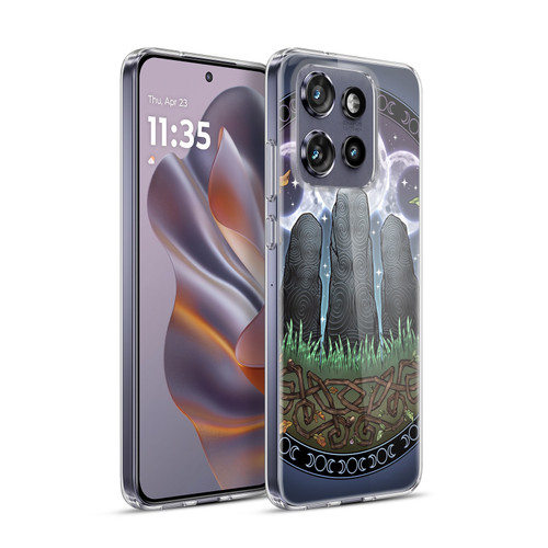 Brigid Ashwood Celtic Wisdom 3 Awen Stones Soft Gel Case for Motorola Edge 50 Neo