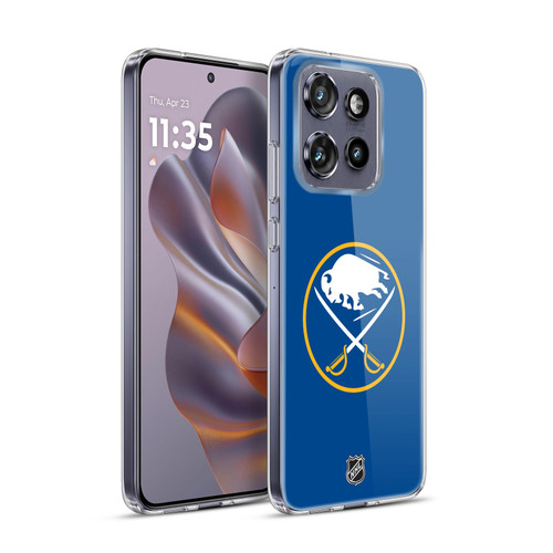 NHL Buffalo Sabres Plain Soft Gel Case for Motorola Edge 50 Neo