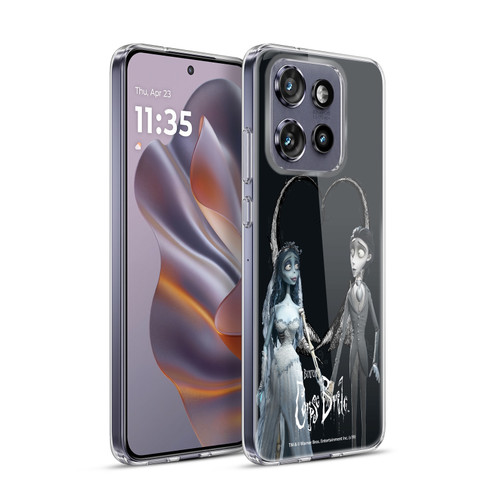 Corpse Bride Key Art Holding Hands Soft Gel Case for Motorola Edge 50 Neo