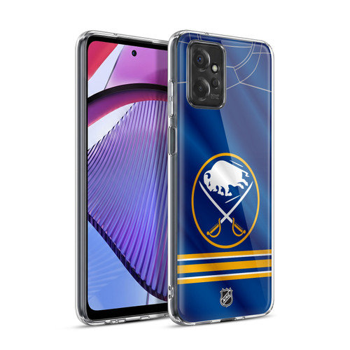 NHL Buffalo Sabres Jersey Soft Gel Case for Motorola Moto G Power (2023)