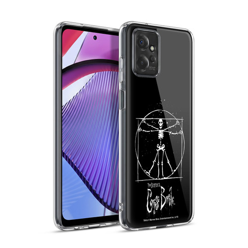 Corpse Bride Key Art Vitruvian Skeleton Soft Gel Case for Motorola Moto G Power (2023)