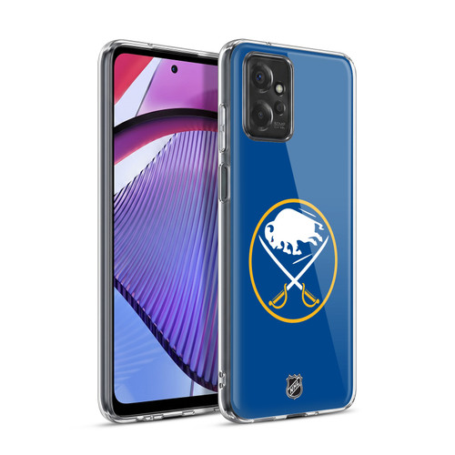 NHL Buffalo Sabres Plain Soft Gel Case for Motorola Moto G Power (2023)