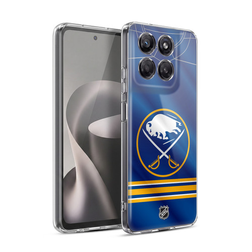 NHL Buffalo Sabres Jersey Soft Gel Case for Motorola Moto G37 Power