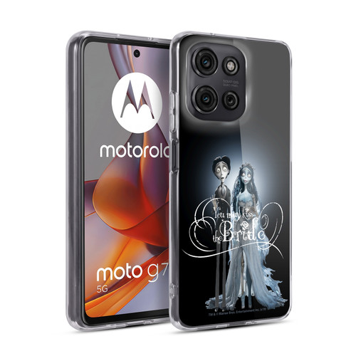Corpse Bride Key Art Victor And Emily Soft Gel Case for Motorola Moto G75