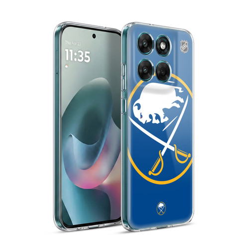 NHL Buffalo Sabres Oversized Soft Gel Case for Motorola Moto G77