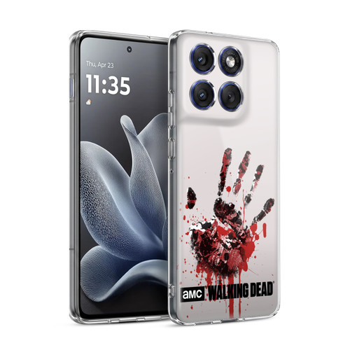 AMC The Walking Dead Silhouettes Hand Soft Gel Case for Motorola Edge 70