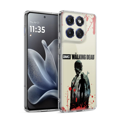 AMC The Walking Dead Silhouettes Rick Soft Gel Case for Motorola Edge 70