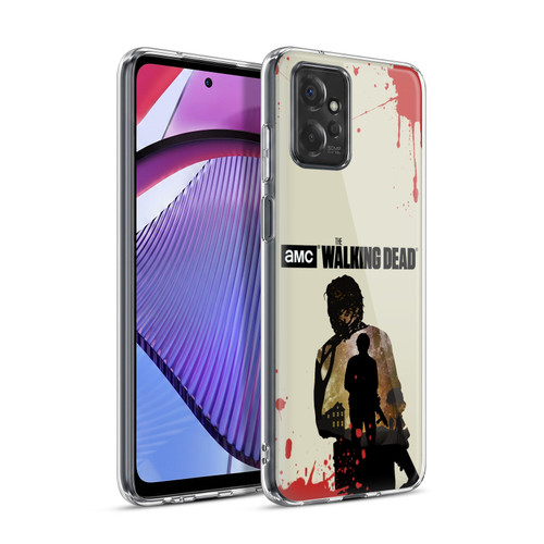 AMC The Walking Dead Silhouettes Glenn Soft Gel Case for Motorola Moto G Power (2023)