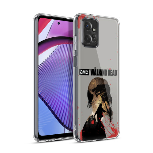 AMC The Walking Dead Silhouettes Walker Soft Gel Case for Motorola Moto G Power (2023)