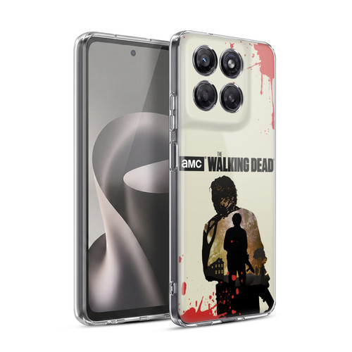 AMC The Walking Dead Silhouettes Glenn Soft Gel Case for Motorola Moto G37 Power