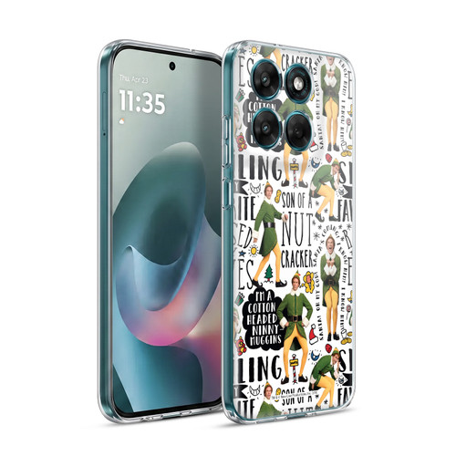 Elf Movie Graphics 2 Buddy Pattern Soft Gel Case for Motorola Moto G77