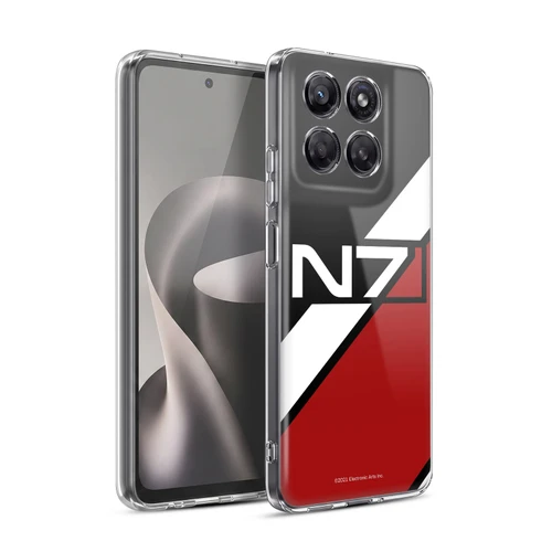 EA Bioware Mass Effect Graphics N7 Logo Stripes Soft Gel Case for Motorola Moto G37 Power