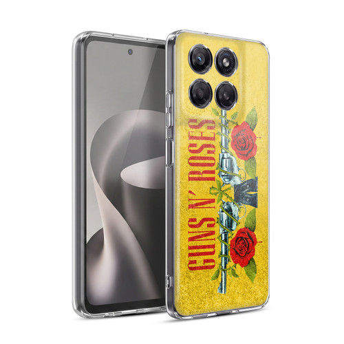 Guns N' Roses Vintage Pistols Soft Gel Case for Motorola Moto G37 Power