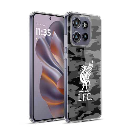Liverpool Football Club Camou Away Colourways Liver Bird Soft Gel Case for Motorola Edge 50 Neo
