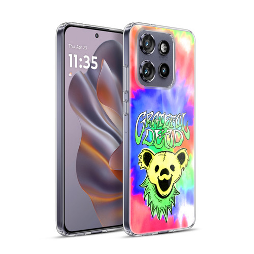 Grateful Dead Trends Bear Tie Dye Soft Gel Case for Motorola Edge 50 Neo