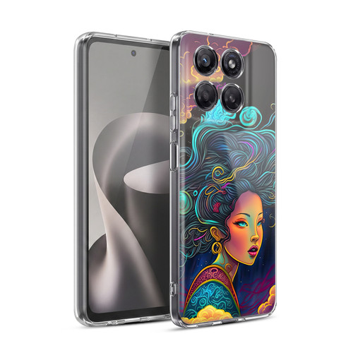 Wumples Cosmic Arts Cloud Goddess Soft Gel Case for Motorola Moto G37 Power