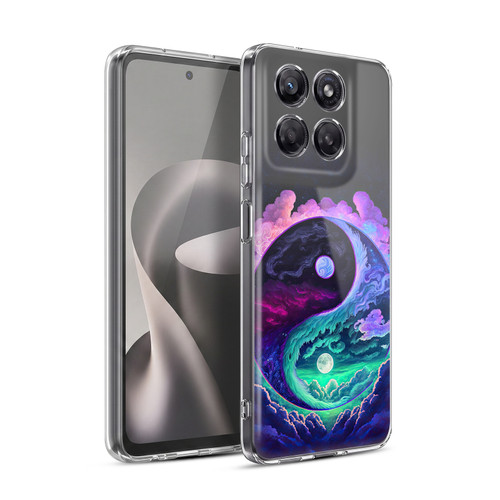 Wumples Cosmic Arts Clouded Yin Yang Soft Gel Case for Motorola Moto G37 Power